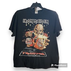 2017 Iron Maiden Tooper beer tee in XL